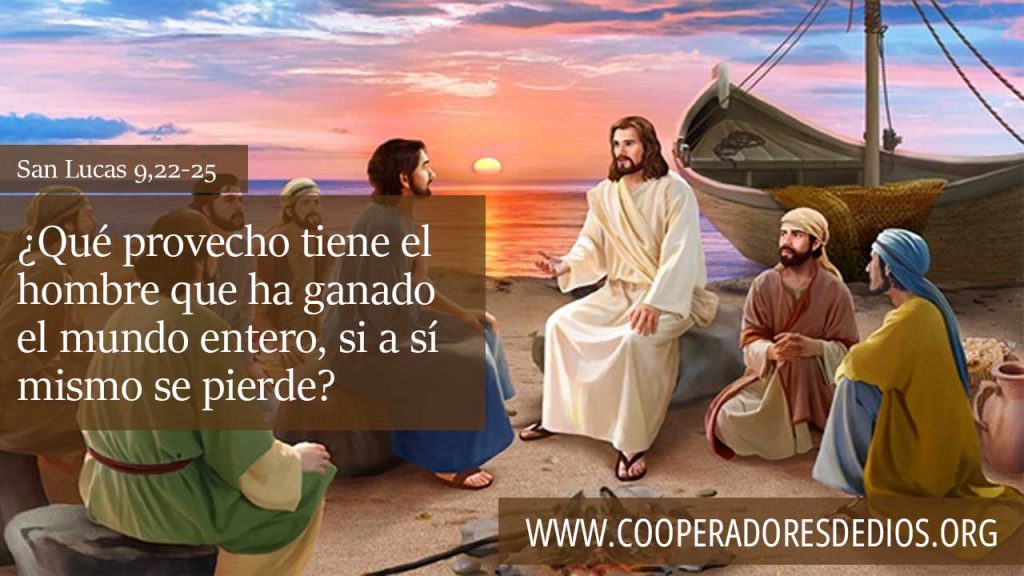 Que provecho tiene el hombre que ha ganado al mundo si se pierde a si mismo