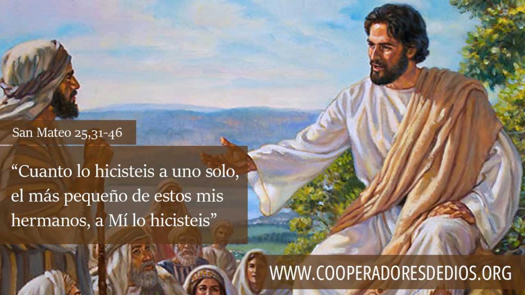 Cuando te dimos de beber señor?