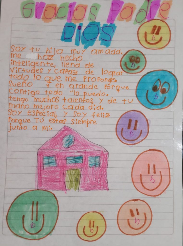 Declaración de Fe - Oración de Antonella para dedicar a su comienzo al homeschooling (Escuela en Casa)